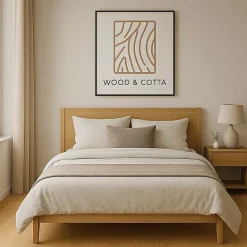 Wood And Cotta Parquet contrecollé Chêne naturel - Lame droite - Huilé - 2200x260x15mm