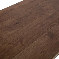 Parquet contrecollé clipsable Skara XL en chêne verni rustique-GoodHome Best