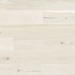 GoodHome Parquet contrecollé clipsable Belve M en chêne verni blanc