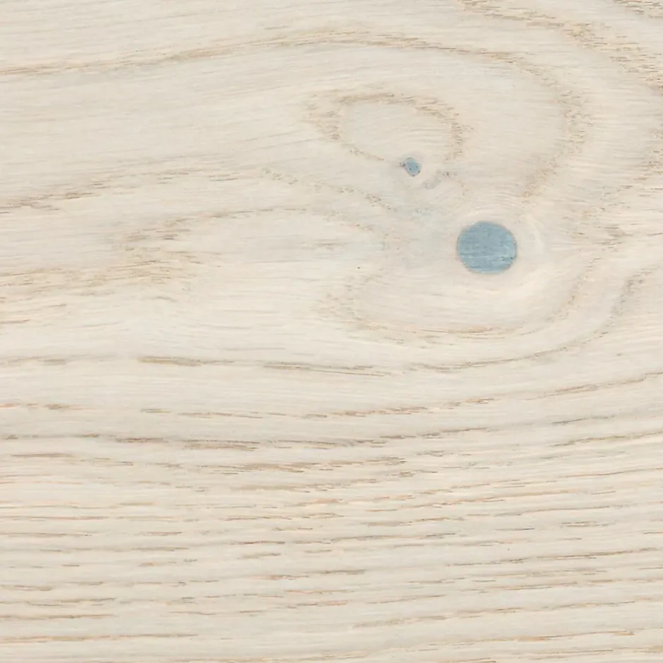 GoodHome Parquet contrecollé clipsable Belve M en chêne verni blanc