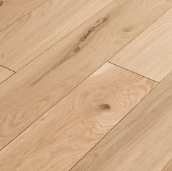 GoodHome Parquet contrecollé clipsable Padillac L 119cm en chêne français verni naturel