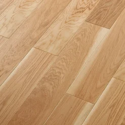 GoodHome Parquet contrecollé clipsable Visby M en chêne verni blond rustique