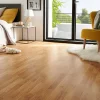 GoodHome Parquet contrecollé clipsable Elkins XXL en chêne verni aspect naturel