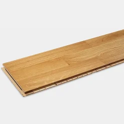 GoodHome Parquet contrecollé clipsable Elkins XXL en chêne verni aspect naturel