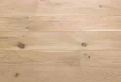 GoodHome Parquet contrecollé clipsable Padillac L 200 cm en chêne français verni naturel