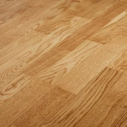 GoodHome Parquet contrecollé clipsable Bishorn XXL en chêne verni aspect naturel