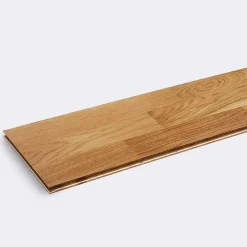 GoodHome Parquet contrecollé clipsable Bishorn XXL en chêne verni aspect naturel