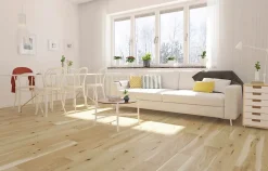 Barlinek Parquet contrecollé Marcelin en chêne blond finition vernie L109,2 x l18cm Ep 14mm