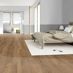 Parquet flottant Stratifié - Cuisine et salle de bain - Lames larges - Chêne Capri - Paquet de 1,962 m²-Décoweb Hot