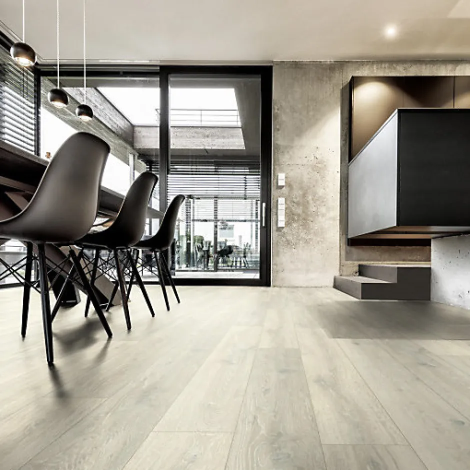 Parquet flottant Stratifié - Cuisine et salle de bain - Lames larges - Chêne Fiji - Paquet de 1,507 m²-Décoweb Best