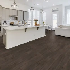 Parquet flottant Stratifié - Cuisine et salle de bain - Lames larges - Chêne Cocoa - Paquet de 1,507 m²-Décoweb Online