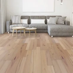 Parquet massif à coller Hardon M en chêne verni coloris naturel-