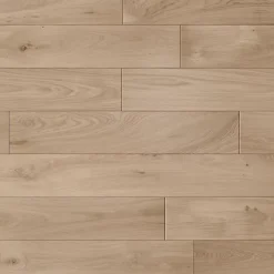Parquet massif à coller Lulea L en chêne brut naturel-GoodHome Best