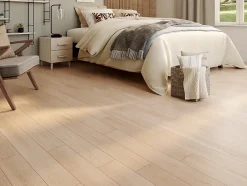 Parquet massif à coller Lulea L en chêne brut naturel-GoodHome Best