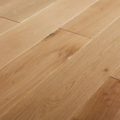 GoodHome Parquet massif à coller Lulea L en chêne huilé naturel