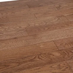 Parquet massif à coller Skara S en chêne verni brun-GoodHome Best