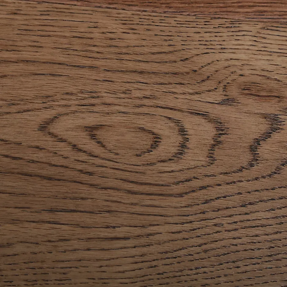 Parquet massif à coller Skara L en chêne verni brun-GoodHome Sale