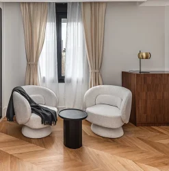 Dileci Parquet massif chêne français, Point de Hongrie / Chevron 600x120x15 mm, Teinte Bois Naturel -