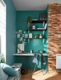 GoodHome Parquet massif clipsable Ystad L en chêne huilé blond