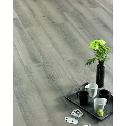 Parquet stratifié 8 mm GRIS BUILDING - OSMOZE-Eiffel art construction Sale