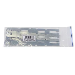 Pattes de fixation pour fenêtre et baie vitrée coulissante alu (lot de 4)-Acbat Discount