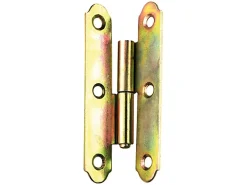 Paumelle espagnole droite bichromatée 100 x 50 mm-QCL Discount