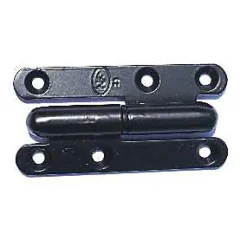 Paumelle noire ronde Afbat 80 x 45 mm droite-QCL Sale