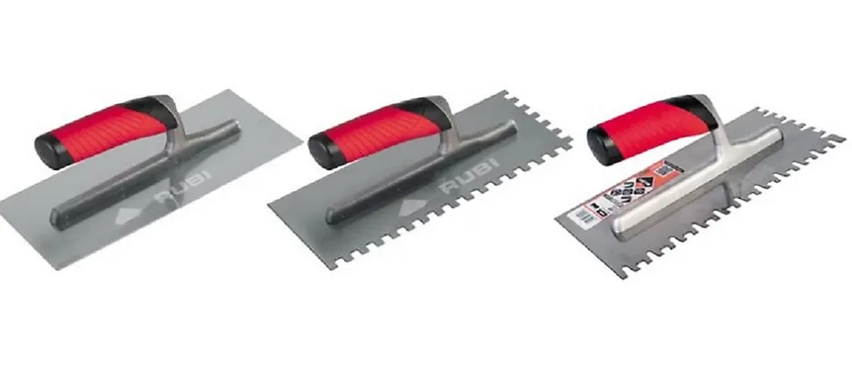 Rubi Peigne manche FLEX ouvert - Denture : 6 x 6 mm