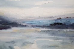 Mauro Ferretti Peinture sur toile abstraite multicolore cm 100x2,8x80