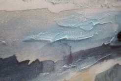 Mauro Ferretti Peinture sur toile abstraite multicolore cm 100x2,8x80