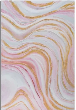 Mauro Ferretti Peinture sur toile abstraite multicolore cm 60x2,7x90