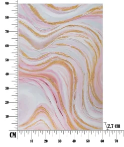 Mauro Ferretti Peinture sur toile abstraite multicolore cm 60x2,7x90