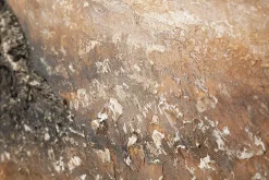 Mauro Ferretti Peinture sur toile avec applications en relief cm 120x3,8x80