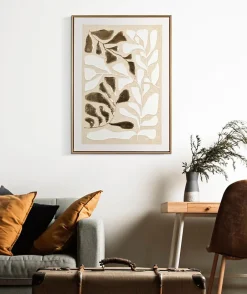 Mauro Ferretti Peinture sur toile avec cadre cm 50x3x70