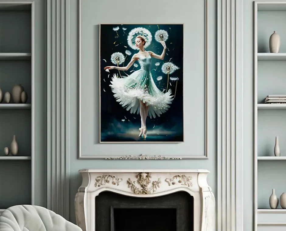 Mauro Ferretti Peinture sur toile laquée avec cadre 72x4x102 cm