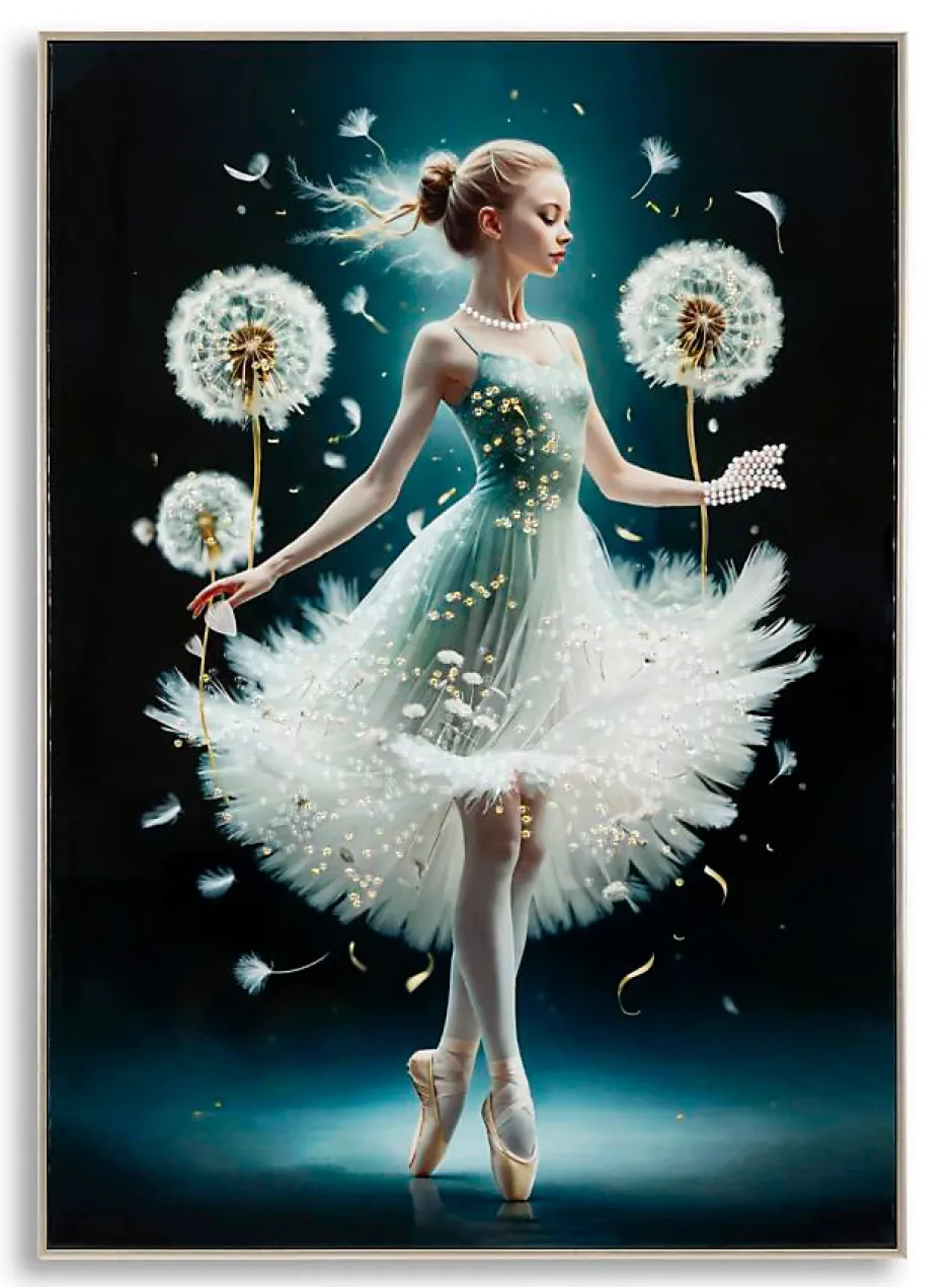 Mauro Ferretti Peinture sur toile laquée avec cadre 72x4x102 cm