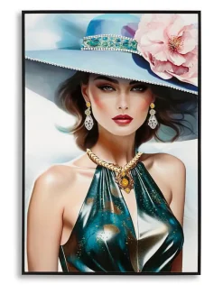 Mauro Ferretti Peinture sur toile laquée avec cadre 62x4x92 cm