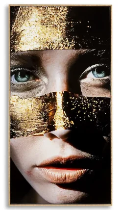 Peinture sur toile laquée avec cadre 52x4x102 cm-Mauro Ferretti Sale