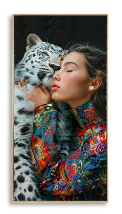 Peinture sur toile laquée avec cadre 52x4x102 cm-Mauro Ferretti Clearance