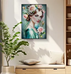 Peinture sur toile laquée avec cadre 72x4x102 cm-Mauro Ferretti Clearance