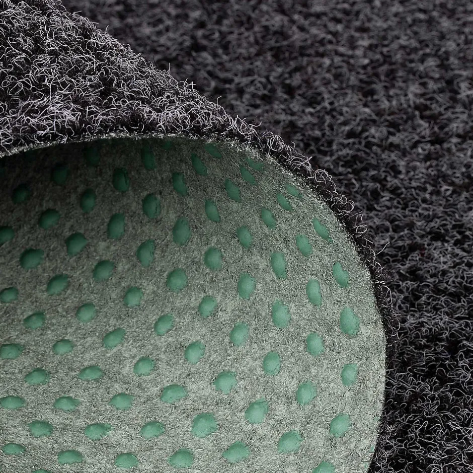 Pelouse synthétique Farbwunder Park Anthracite 200 x 50 cm-Floordirekt New