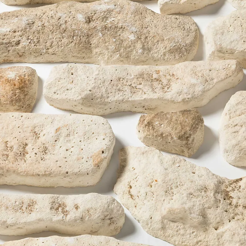 Ro'Ma Nature Pierre de parement extérieur Province ton naturel (lot de 1,32 m²) -