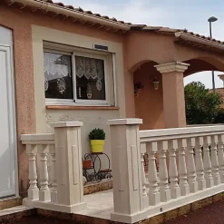 Prensimac PILIER BETON 115 cm - Lot de 6 - Dimensions : L 115 x l 24 cm - SERIE B78