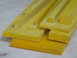 Planche bois traitée 200 x 27 mm L.4 m- New