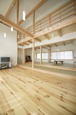 Plancher pin maritime noueux L.245 x l.14,7 cm, ép. 21mm