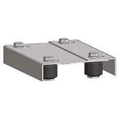 Afbat Plaque de guidage réglable + 4 olives