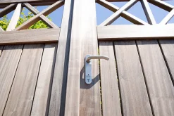 Locinox Plaque de propreté entraxe 92mm aluminium noir 9005 - - P00009545