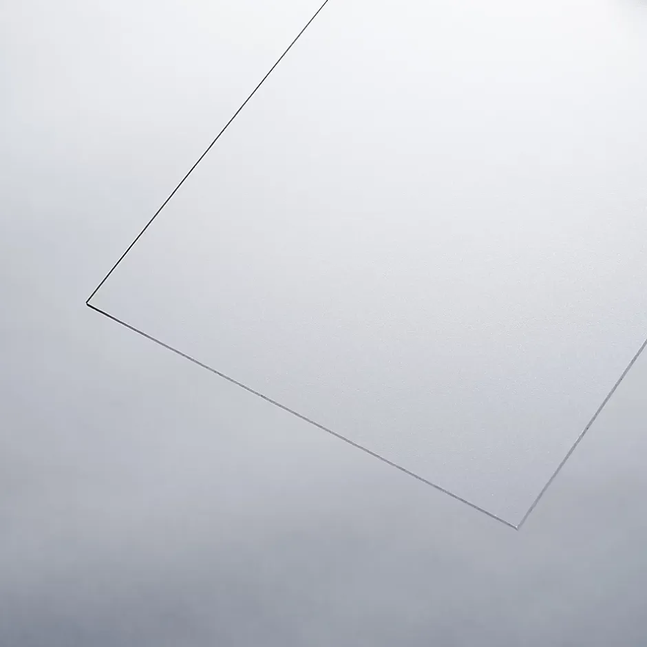 Sedpa France Plaque Styro anti-reflet Polystyrène translucide L.40xl.60cm ép.1,8mm