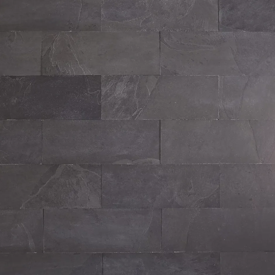 Lithos Plaquette de parement Baya ardoise graphite