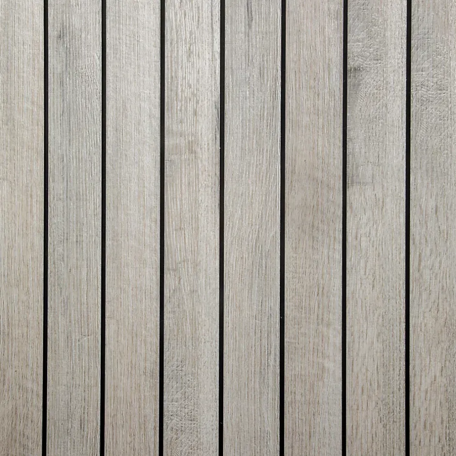 Plaquette de parement bois intérieur effet tasseau décoratif Stockholm 240 X8 cm- Outlet